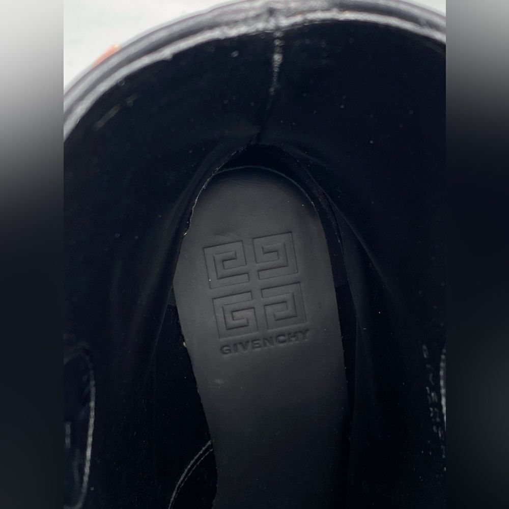 Givenchy Shark Lock Cowboy Ankle Boots In Western Leather size 39 - Picture 12 of 16